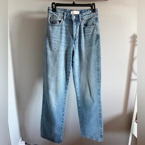 Zara Z.03 REGULAR FIT HIGH-WAIST LONG LENGTH jeans